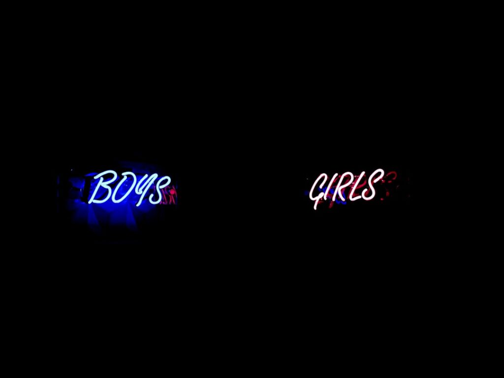 Gender symbols intertwined